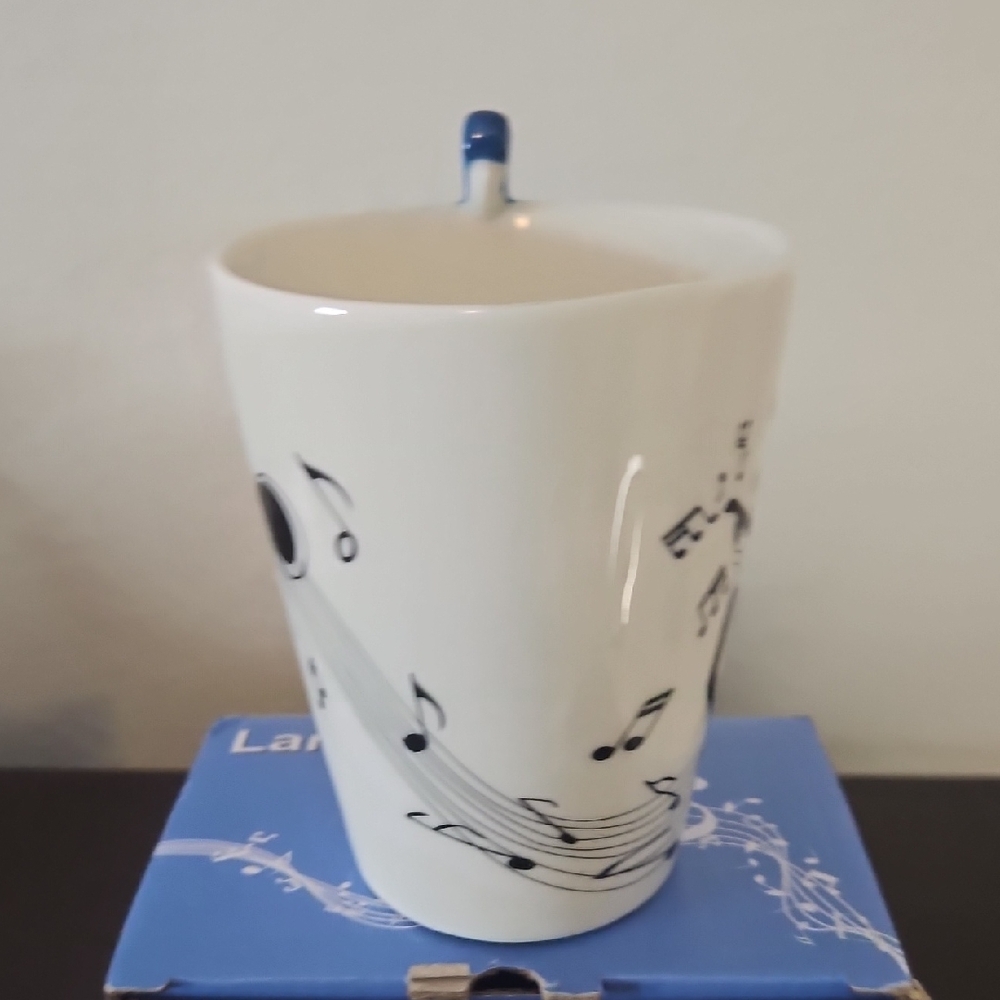 LanHong Music Lover Mug with Saxophone Handle - Picture 10 of 12